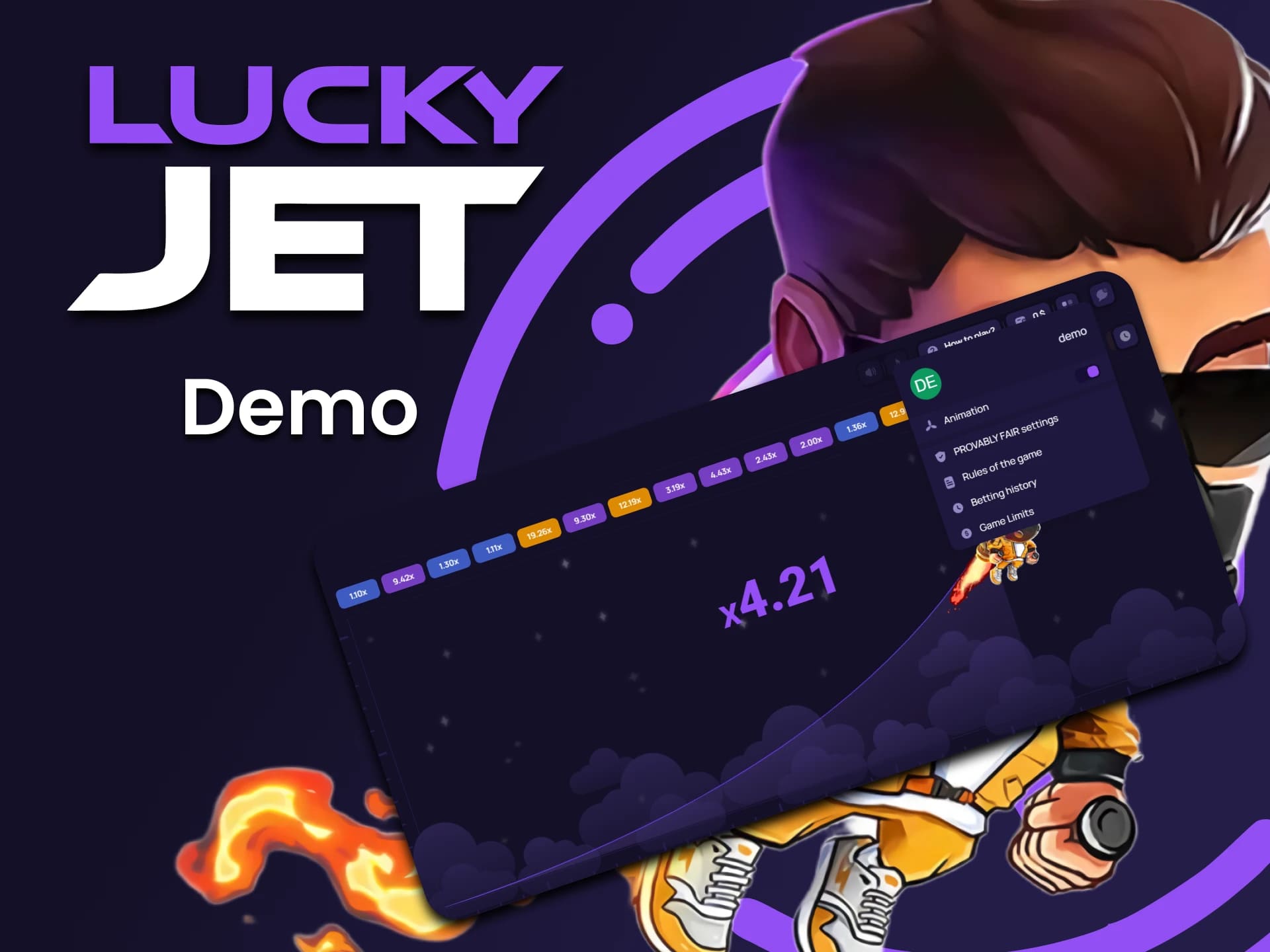 демо режим lucky jet